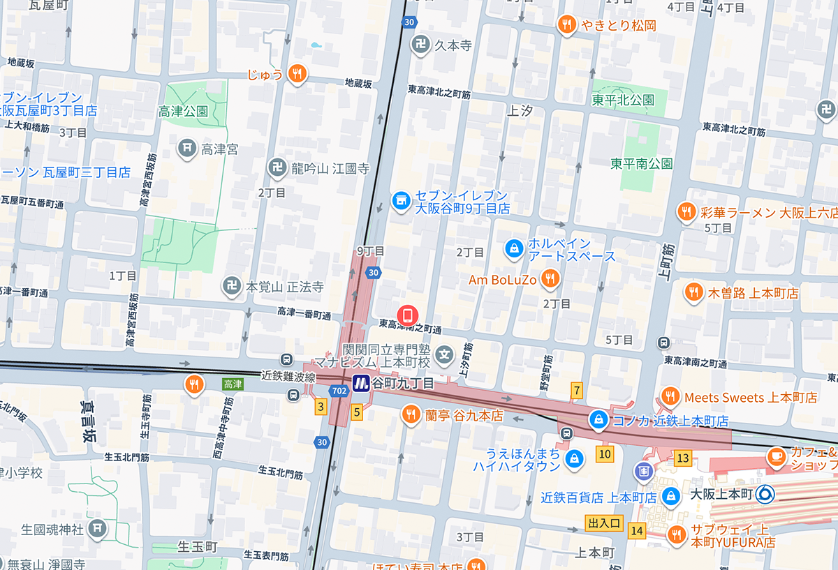 アクセスマップ